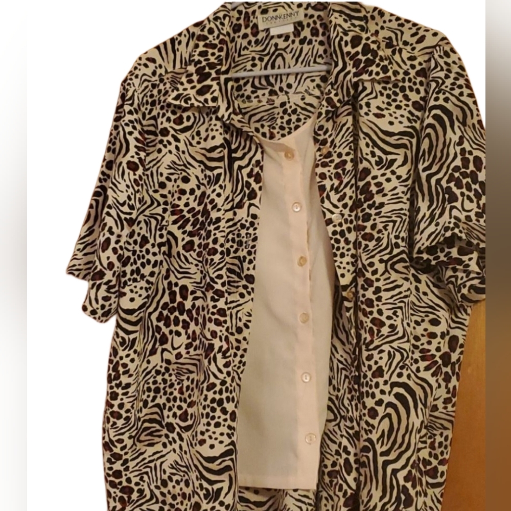 Donnkenny jacket & cami